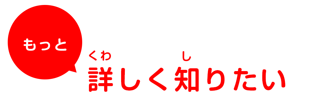 もっと詳しく知りたい